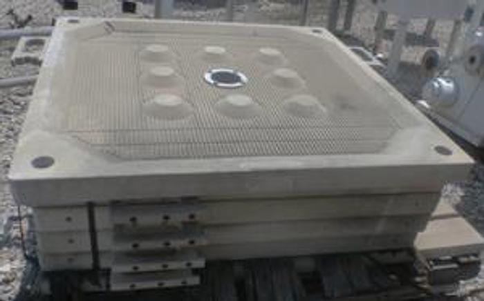 Used [FP-30]: 75 CuFt Hoesch Filter Press w/1200mm Plates