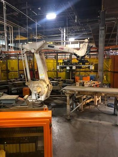 Used 2013 ABB ROBOTICS IRB 660 4-AXIS ROBOTIC PALLETIZER