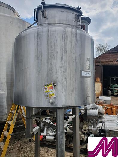 Used 1,200 Litre Stainless Steel Insulated Mix Tank