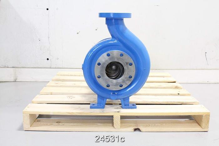 Used Goulds 3196 Goulds 3196, 3X4X10H, Stainless Steel Casing, 5 Vane Impeller, 10" Diameter Impeller, Stainless Steel Impeller, Stainless Steel Stuffing Box,  Packing, Mtx Power End #24531