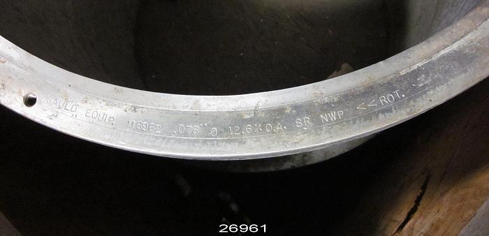 Used Black Clawson UV 300 Basket For Black Clawson Uv300 Screen, 0.078" Holes, 12.6% Open Area, Made By Gauld Equipment. #26961