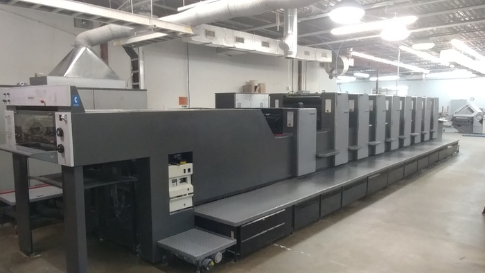 Used 2000 Heidelberg SM74-8P+LX