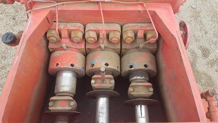 Used National JWS-340 Triplex Well Service Mud Pump