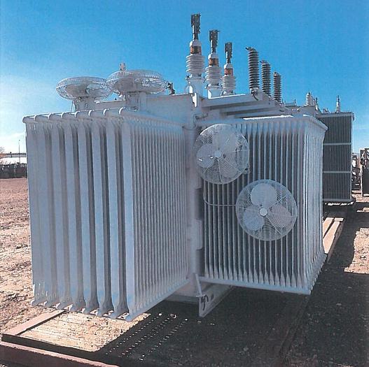 Used 1994 ABB 3PH 7.5/10 MVA 24940 Delta 4160Y/2400 Transformer