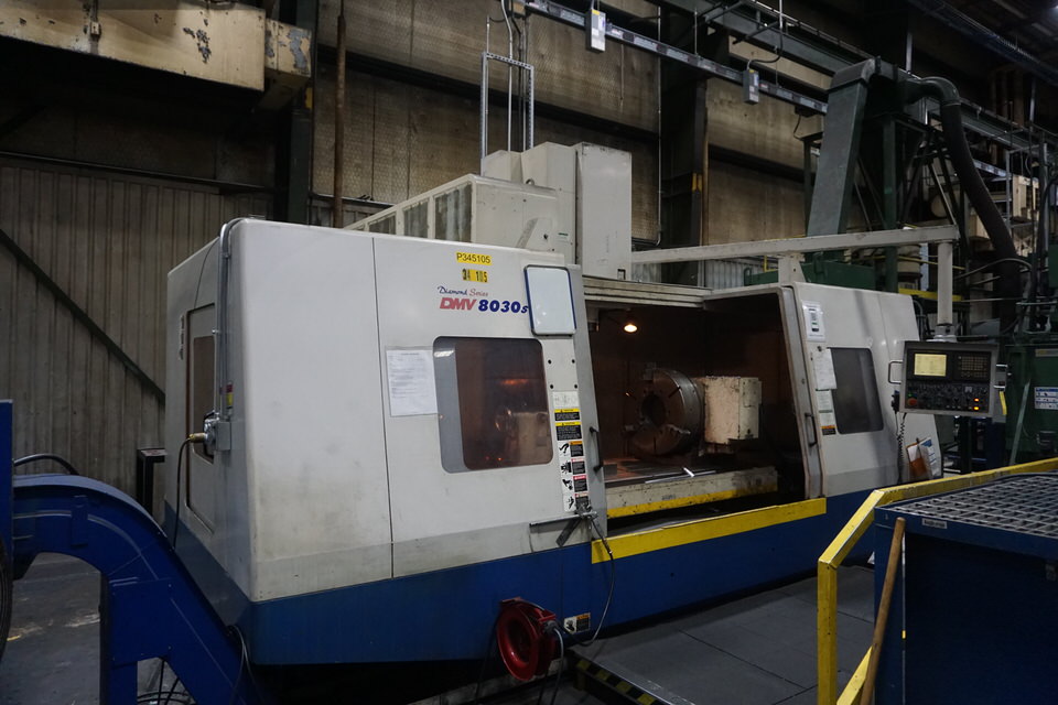 Used DAEWOO DMV8030S VERTICAL MACHINING