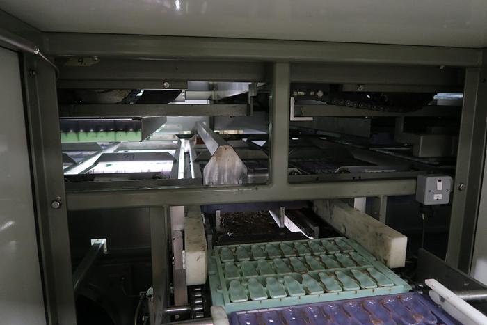 Used Aasted Frozen Cone Chocolate Moulding Line