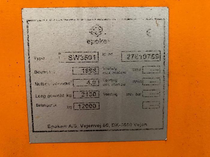 Gebruikt 1998 Epoke SW3501