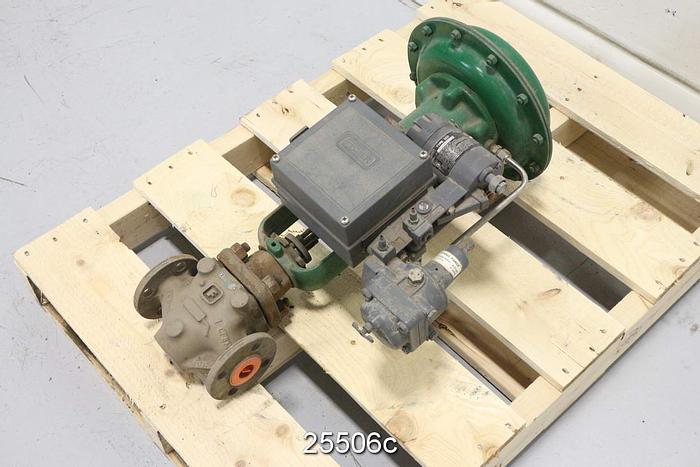 Used Fisher EZ 1" Steam Control Valve #25506