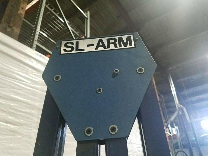 Used S & L Maskin Pneumatic Drill / Screw with Articulating Arm Reduces Fatigue