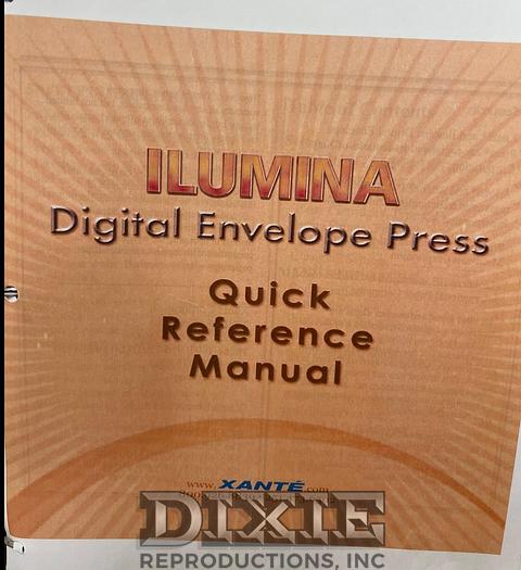 Used 2009 Xante Ilumina Digital Envelope Press