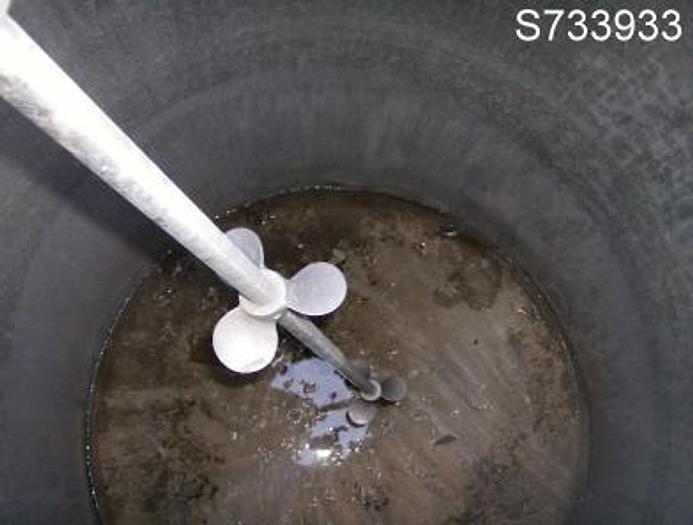 Used Tank, 450 Gallon, S/st, 46" x 5', OT/FB, Agit, 3 HP #S733933