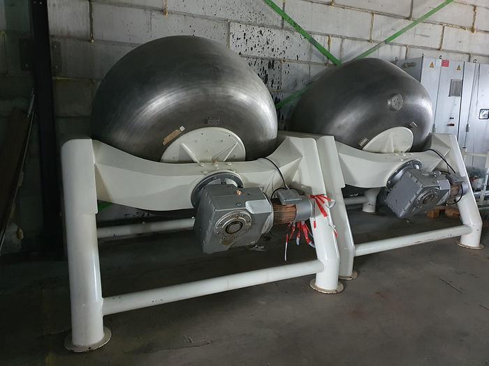 Gebraucht Drageekessel DRIAM mit ca. 1.600 mm Kellel-Durchmesser, in Edelstahlausführung