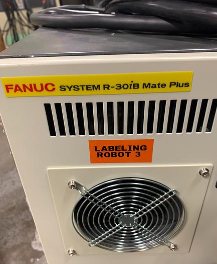 Used FANUC LR MATE 200ID/7C CLEAN ROOM 6 AXIS ROBOT WITH R30IB MATE PLUS CONTROL