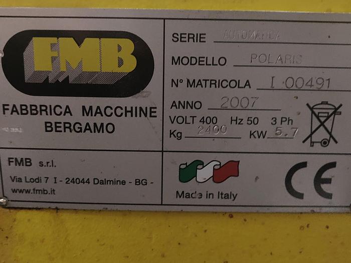 Used BRUGT CNC-BÅNDSAVEAUTOMAT FMB, MODEL POLARIS