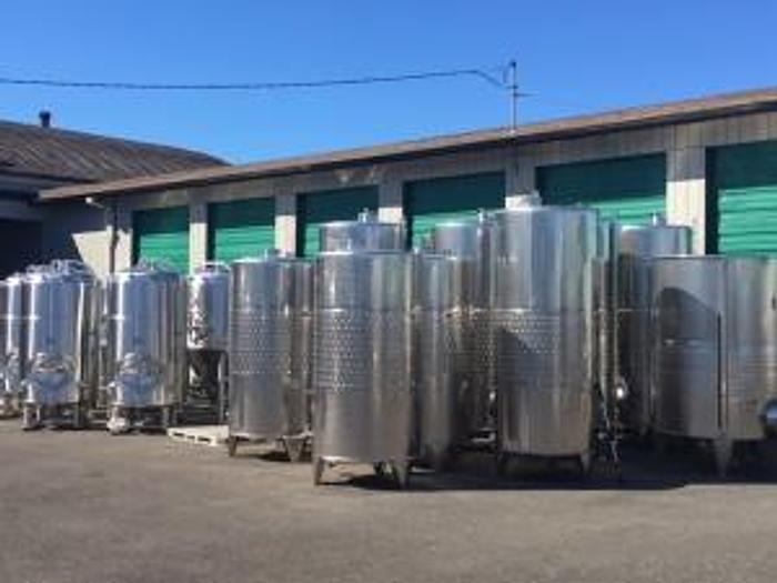 New Stock - Letina 1320 Gallon / 5000L Jacketed closed tank