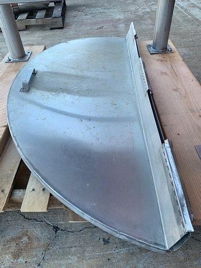 Used Kettle, 300 Gallon, S/st, Jkt, 90 PSI, Dover #S744458