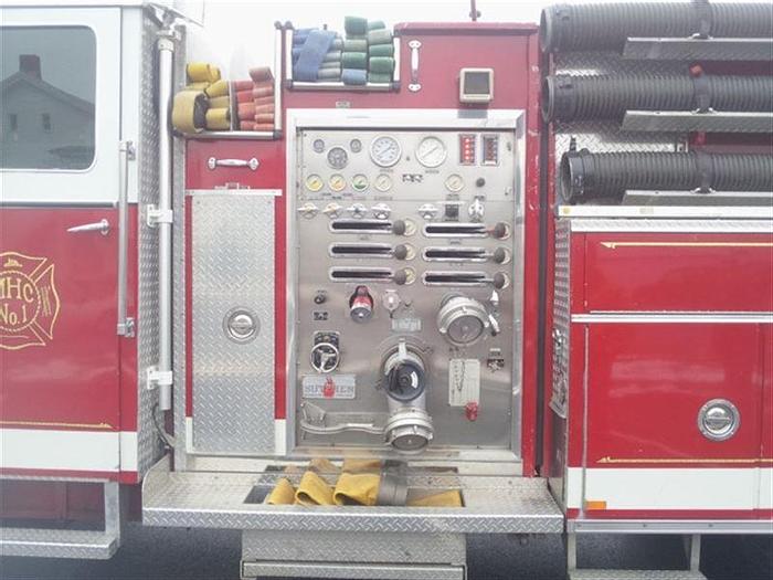 Used 1987 Detroit Custom Built Fire Engine