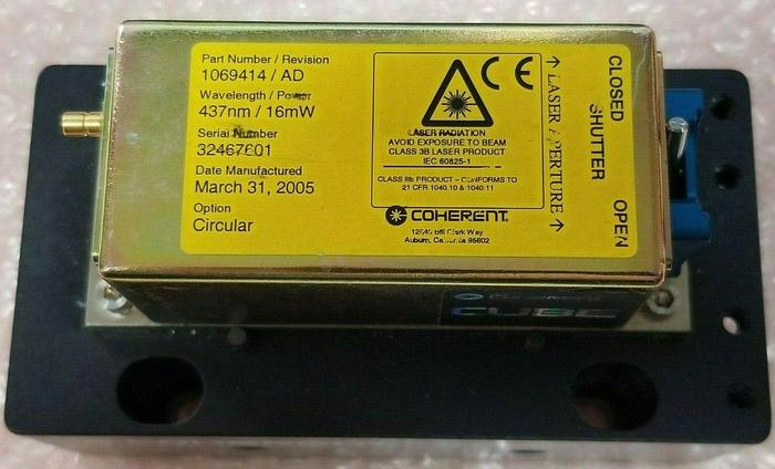 Used Coherent 1069414 Rev AD