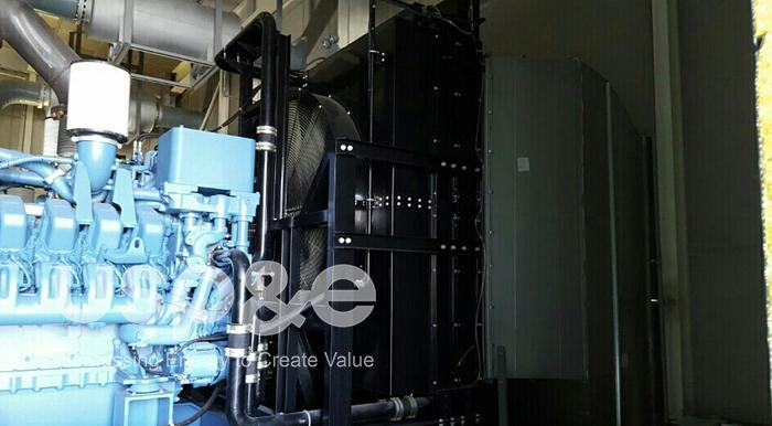 2.5 MW 2011 New MTU 20V4000G43 Diesel Generator Sets