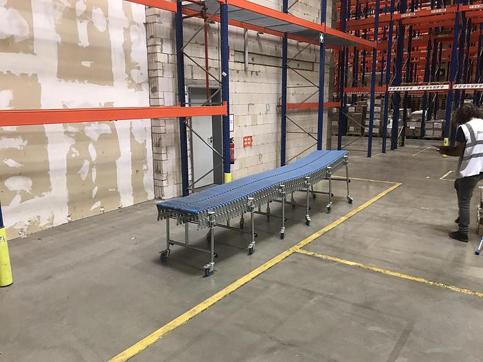 Gebraucht BLUME Scherenrollenbahn Auslaufrollenbahn 4 bis 8,5m