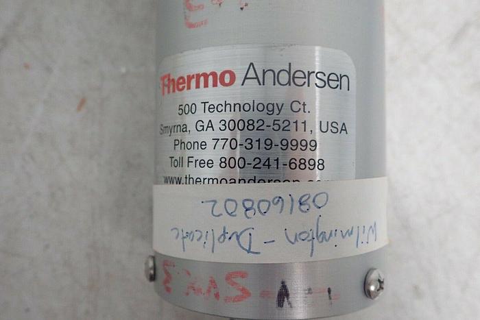 Used Thermo Andersen Tisch Environmental. Inc. Air Sampler PUF Head