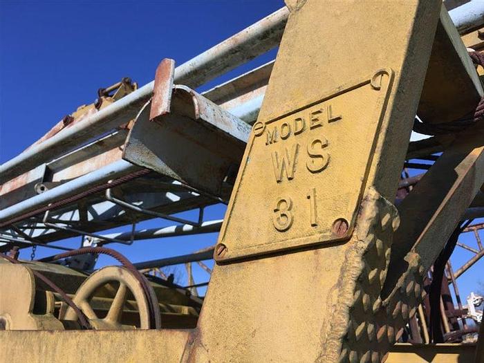 Used 0 Walker Neer WS-31 Cable Tool Rig