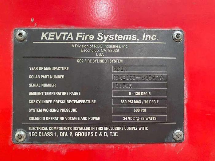 Used 12 MW 2011 Used Solar Turbines Titan 130 Gas Turbine Generator Set