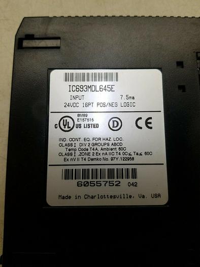 Used GE Fanuc IC693MDL645E