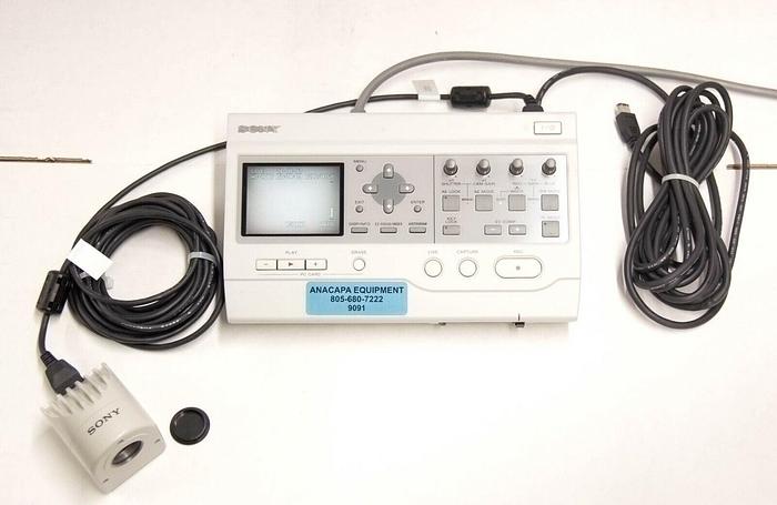 Used Sony DXC-S500 5 Megapixel Color Digital Camera w/ Controller For Microscope 9091