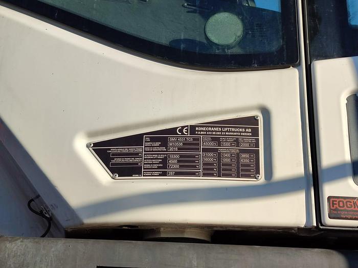 Gebraucht 2016 Konecrane SMV 4531 TC5