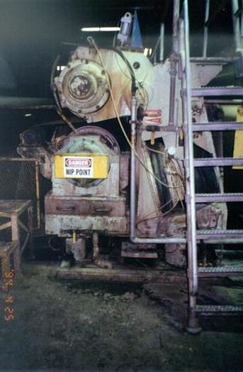 Used PAPER MACHINE COMPONENTS #9805