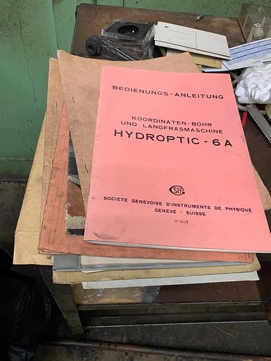 Used SIP Hydroptic - 6A Jig Boring Machine