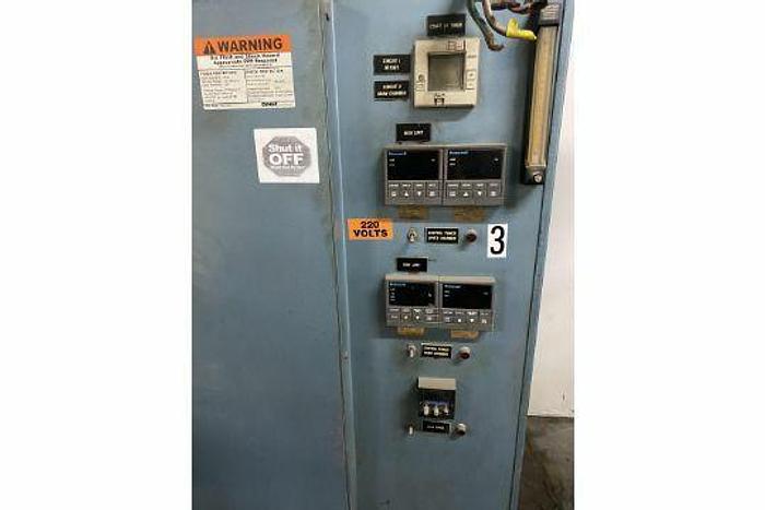 Used Electra #121925 Dual Chamber 2100/1200*F Electric Heat Treat Furnace, 230V/3/60