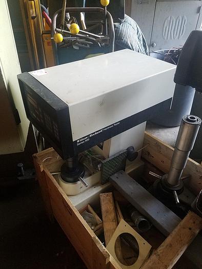 Used Rockwell Wilson Digital Series 500 Hardness Tester Mdl#: B-543R