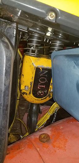 Used Kone Cranes, Inc. 3 Ton Electric Chain Hoist w/Pendant – Model #XN16
