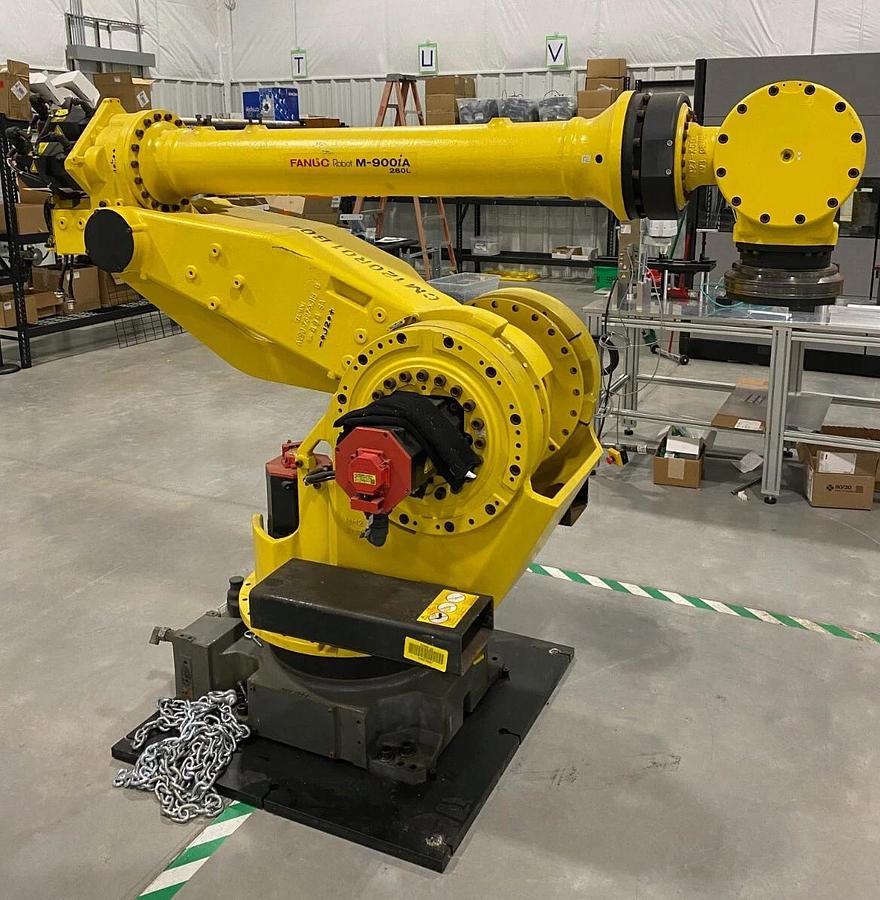 Used Fanuc Robotics M-900iA 260L Robot Complete w/ R30iA Controller