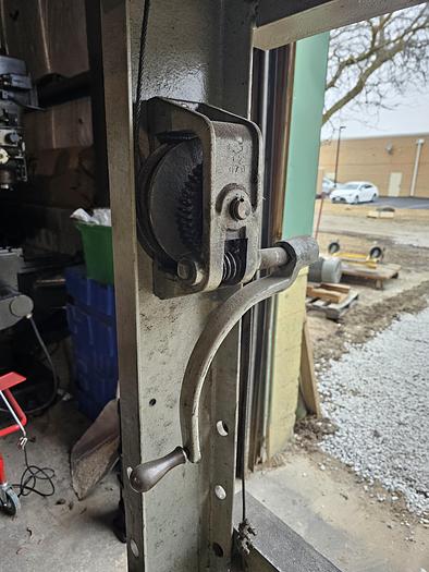 Used 50 Ton Dake Mechanical H-Frame Shop Press 55" Between Frame