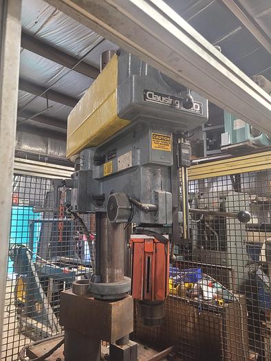 Used Hines HVR100 Automated Vertical Balancer w/Clausing 20'' Drill Head