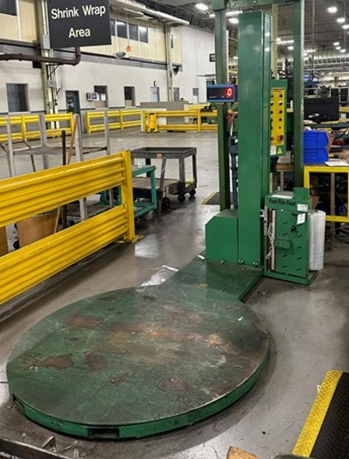 Used Highlight Industries Predator XS Semi-Automatic Stretch Wrapper