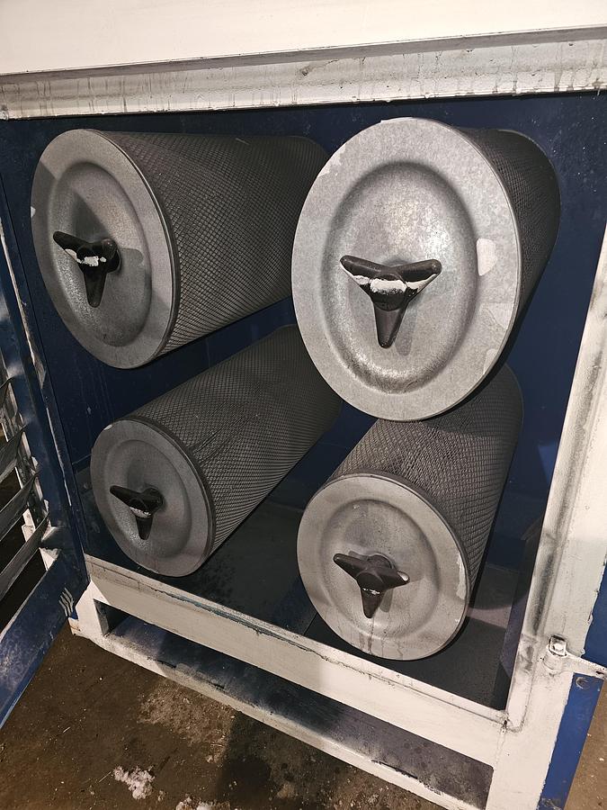 Used Donaldson Torit DWST 6-4 Downflo Workstation | 28,000 CFM | 4-Module Dust Booth