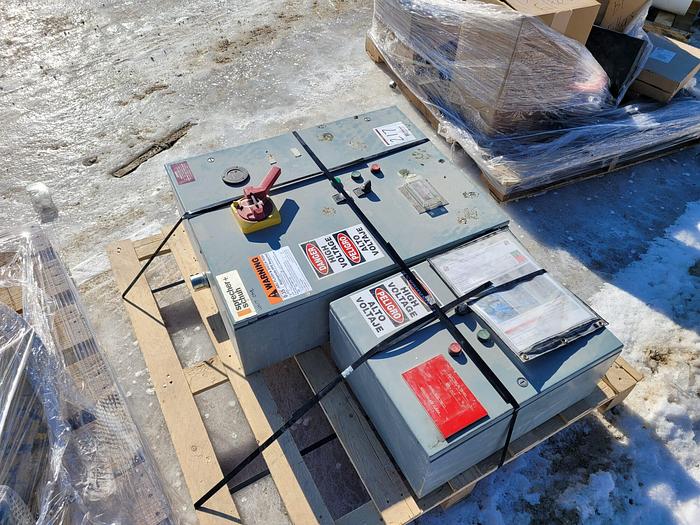 Used EUROVAC III 50 Hp Multi-Stage Central Vacuum Collection System SYS-040-114