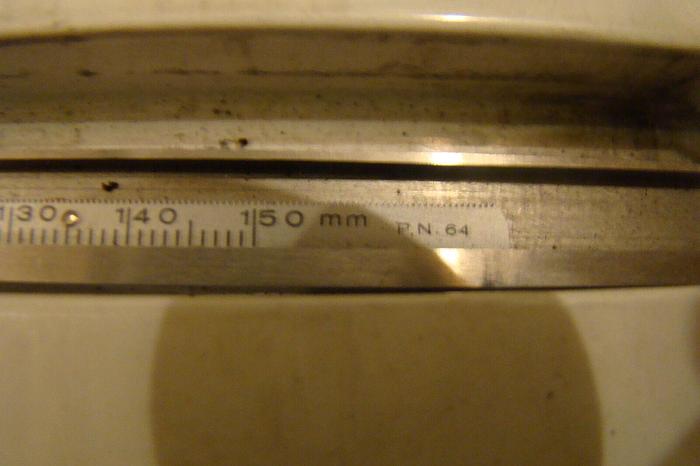 Used Mitutoyo 150 MM Vernier Depth Gauge w/Case
