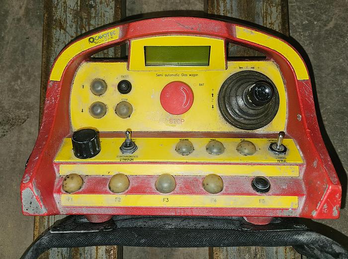 Used Cavotec MC-3-6 Radio Remote Control for Mining/Crane/Oil Application
