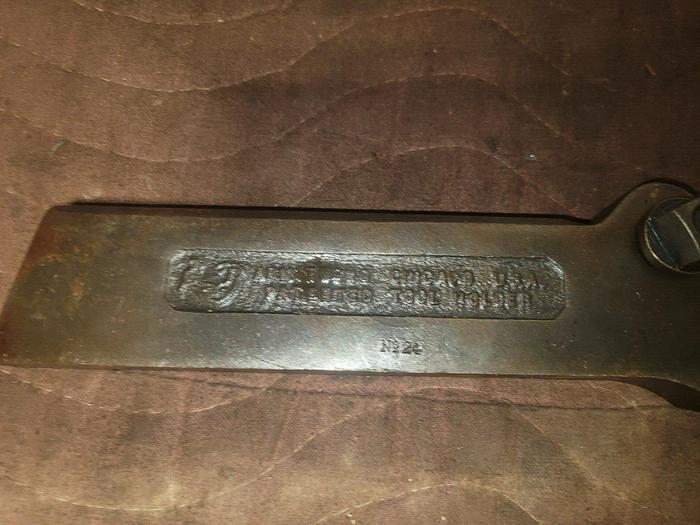Used Armstrong No. 24 Lathe Cut Off Tool Holder