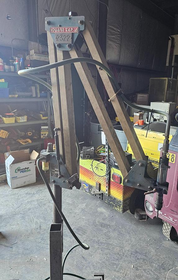 Used Procyon Model 62 Square Tap Articulating Pneumatic Tapping Arm 62" Reach 
