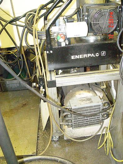 Used Enerpac Portable 1.5 Hp Hydraulic Pump Clamping System from Machining Center App