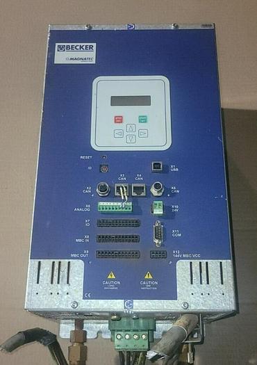 Used Becker Magnatec / Sieb & Meyer 0369860IF Servo Drive 400-480V AC