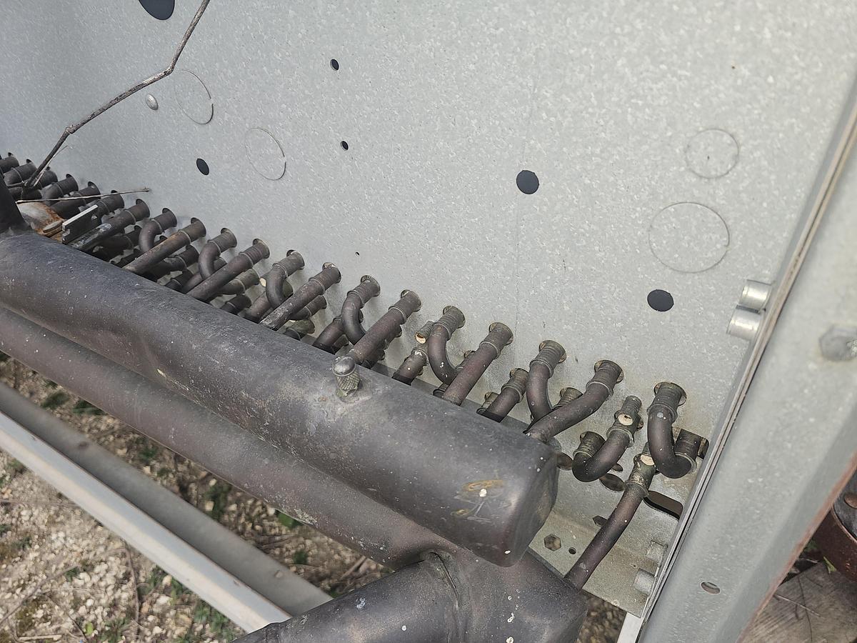 Used Bohn Heatcraft BNHD08A058 Air Cooled 8 Fan Remote Condensing Coil