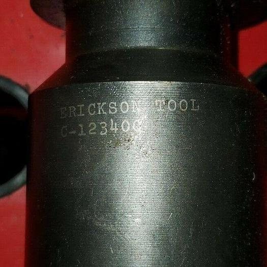 Used Erickson Tool CAT 40 Collet Holder w/Nut C-12340C