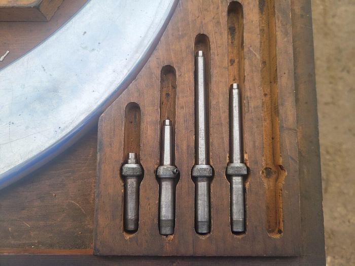 Used Tubular Micrometer Co. Tumico 12''-18'' M-2LNR Outside Micrometer & Standards